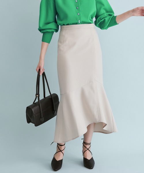 VIS（ビス）の「カルゼマーメイドスカート（スカート・レディース・ブラック/ベージュ/ライトグリーン・S/M）」の17枚目の写真