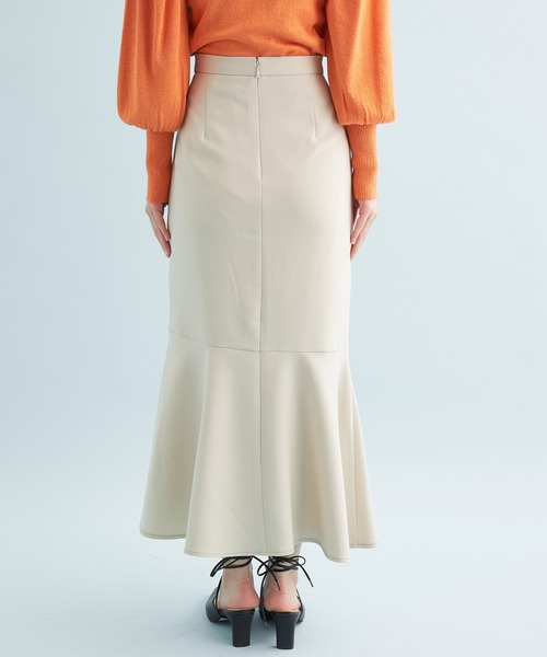 VIS（ビス）の「カルゼマーメイドスカート（スカート・レディース・ブラック/ベージュ/ライトグリーン・S/M）」の9枚目の写真