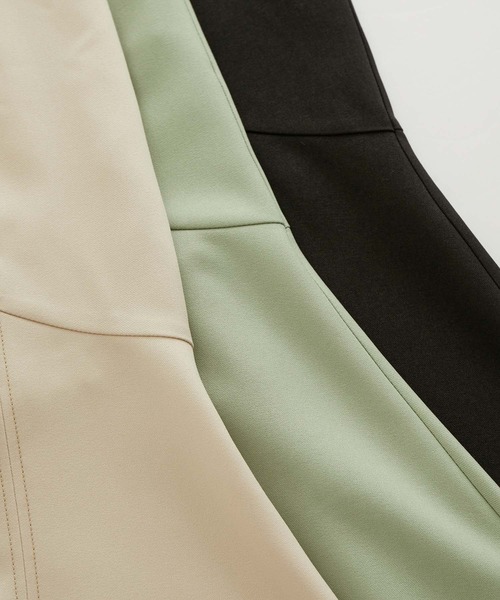 VIS（ビス）の「カルゼマーメイドスカート（スカート・レディース・ブラック/ベージュ/ライトグリーン・S/M）」の14枚目の写真