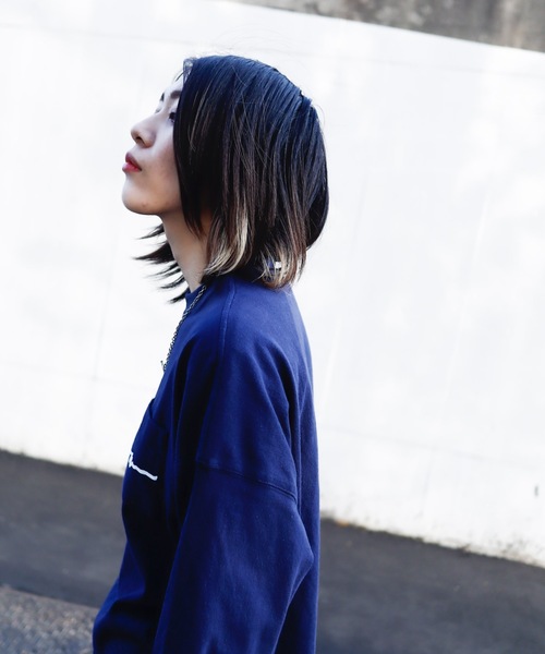 rovtski（ロフトスキー）の「SHARE ROOMS ROOM T LA MAISON/シェアルームス オーバーサイズ ルームTシャツ（Tシャツ/カットソー・メンズ・ブラック/ネイビー/オフホワイト・FREE）」の4枚目の写真