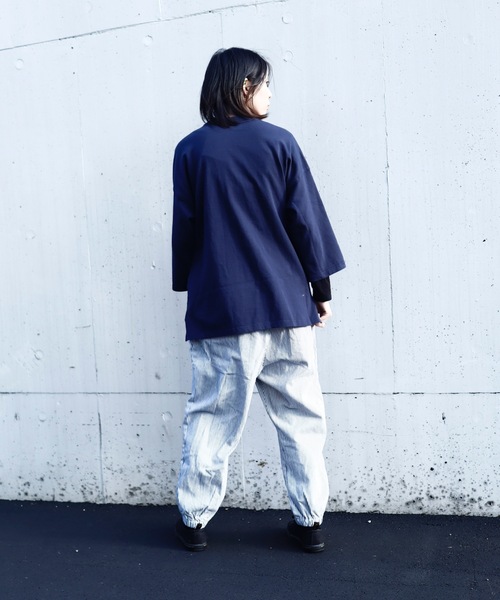 rovtski（ロフトスキー）の「SHARE ROOMS ROOM T LA MAISON/シェアルームス オーバーサイズ ルームTシャツ（Tシャツ/カットソー・メンズ・ブラック/ネイビー/オフホワイト・FREE）」の8枚目の写真