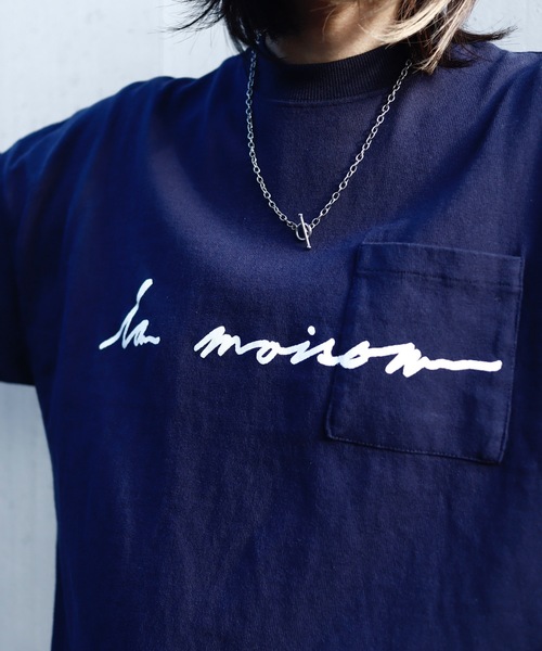 rovtski（ロフトスキー）の「SHARE ROOMS ROOM T LA MAISON/シェアルームス オーバーサイズ ルームTシャツ（Tシャツ/カットソー・メンズ・ブラック/ネイビー/オフホワイト・FREE）」の15枚目の写真