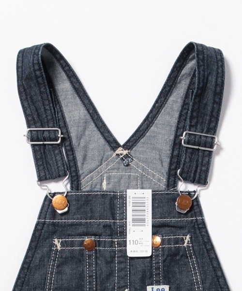 B:MING by BEAMS(ビーミングバイビームス)の「Lee / オーバーオールスカート(ワンピース・キッズ・ブルー系その他・100/90/110/120/130)」の9枚目の写真