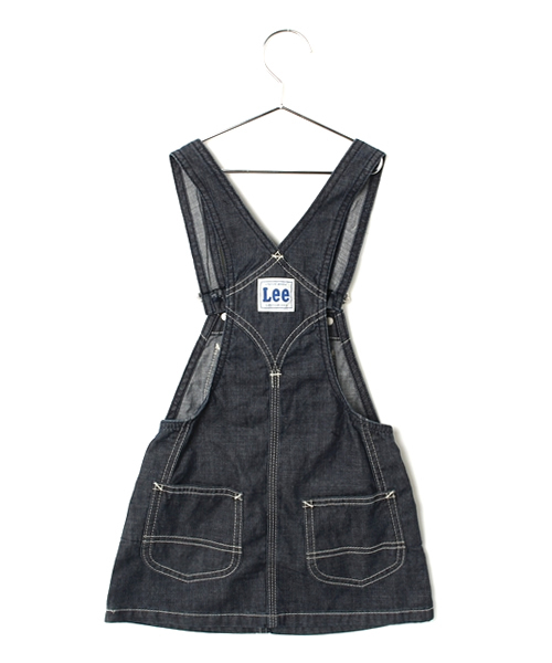 B:MING by BEAMS(ビーミングバイビームス)の「Lee / オーバーオールスカート(ワンピース・キッズ・ブルー系その他・100/90/110/120/130)」の6枚目の写真