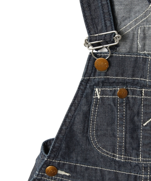 B:MING by BEAMS(ビーミングバイビームス)の「Lee / オーバーオールスカート(ワンピース・キッズ・ブルー系その他・100/90/110/120/130)」の5枚目の写真