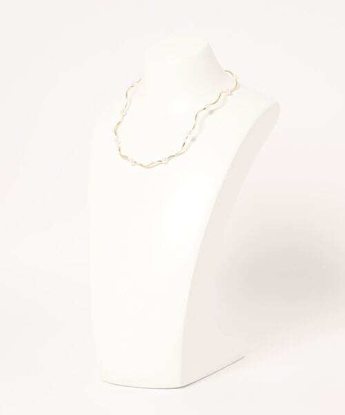 lilLilly（リルリリー）の「パールウェーブチョーカー（チョーカー・レディース・シルバー/ゴールド・FREE）」の9枚目の写真