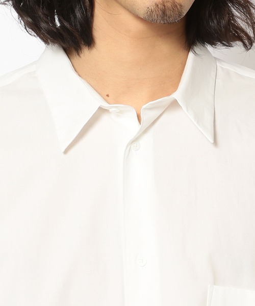 Modern Amusement(モダンアミューズメント)の「ModernAmusement-Platino-/モダンアミューズメント-プラティノ-/レギュラーワイドプリントシャツ(シャツ/ブラウス・メンズ・ホワイト/ピンク・48/50)」の6枚目の写真