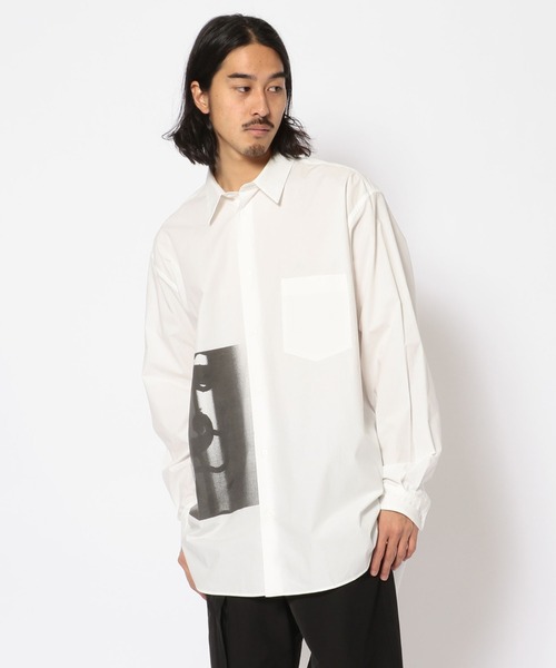 Modern Amusement(モダンアミューズメント)の「ModernAmusement-Platino-/モダンアミューズメント-プラティノ-/レギュラーワイドプリントシャツ(シャツ/ブラウス・メンズ・ホワイト/ピンク・48/50)」の14枚目の写真