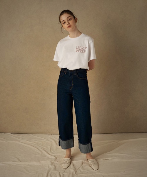 Levi's(リーバイス)の「Levi's(R) RED JET Tシャツ LEFT CHEST LOGO WHITE +(Tシャツ/カットソー・レディース・マルチ・S/M/XS)」の11枚目の写真