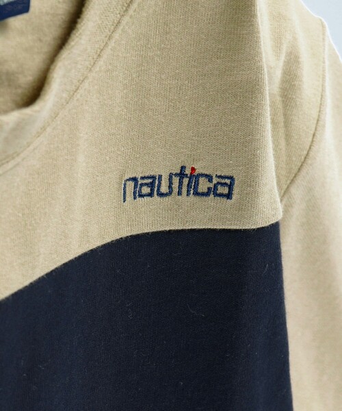 NAUTICA(ノーティカ)の「【NAUTICA/ノーティカ】配色切替長袖Tシャツ(Tシャツ/カットソー・キッズ・ベージュ/ネイビー・130/120/140/150)」の9枚目の写真