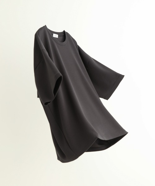 JUNRED(ジュンレッド)の「エアシルケットバックダーツルーズプルオーバー(Tシャツ/カットソー・メンズ・ホワイト/チャコールグレー/ブルー/ミント・S/M/L)」の3枚目の写真