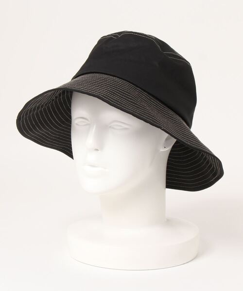 TRUNC（トランクエイティーエイト）の「Stitch Bucket Hat（ハット・レディース・ブラック/アイボリー・FREE）」の18枚目の写真