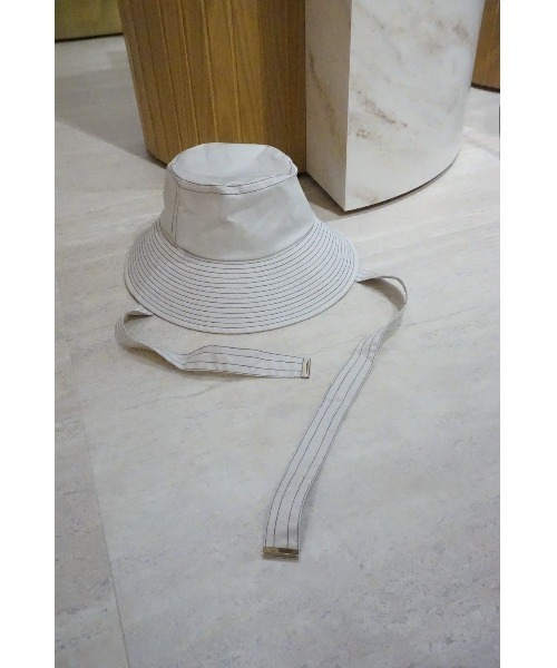 TRUNC（トランクエイティーエイト）の「Stitch Bucket Hat（ハット・レディース・ブラック/アイボリー・FREE）」の10枚目の写真