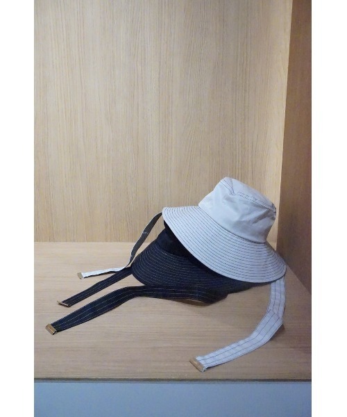 TRUNC（トランクエイティーエイト）の「Stitch Bucket Hat（ハット・レディース・ブラック/アイボリー・FREE）」の16枚目の写真