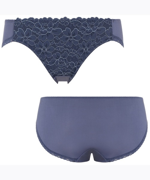 AMOSTYLE BY TRIUMPH（アモスタイルバイトリンプ）の「レギュラーショーツ ヒーリングデイジー AMST1376 Hikini JX（ショーツ・レディース・ブルー/グリーン/パープル・M/L）」の8枚目の写真