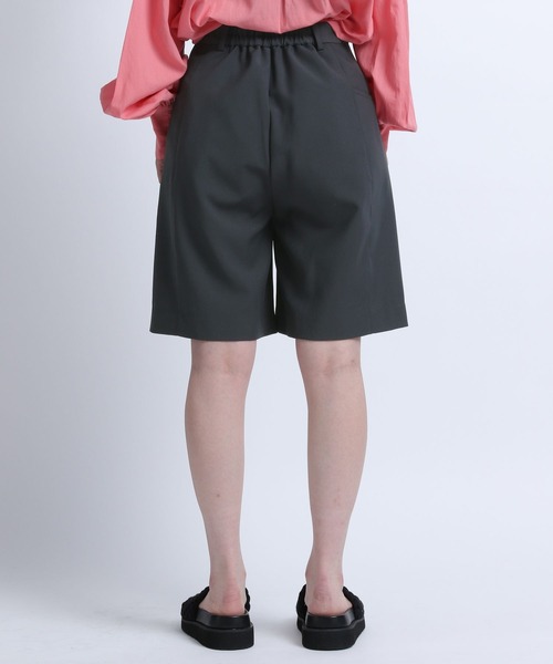 eL(エル)の「【eL】Assort One tuck Half Pants/278005(その他パンツ・レディース・チャコールグレー/ブラック/ブラウン・FREE)」の20枚目の写真