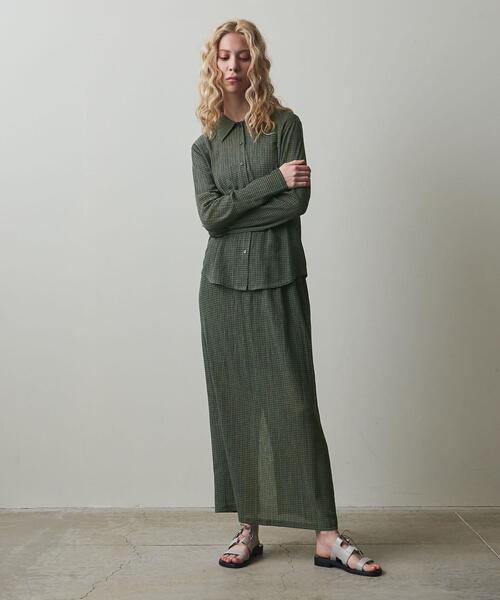 Steven Alan(スティーブンアラン)の「<Steven Alan>CHECK SHIRT/シャツ(シャツ/ブラウス・レディース・グレー/レッド・FREE)」の7枚目の写真