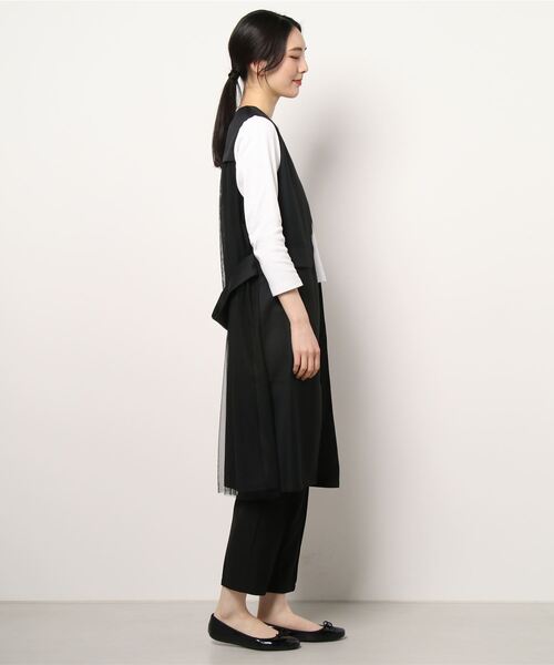 【美品】ダイアグラム バックチュールジレ ベスト ブラック 美品】ダイアグラム バックチュールジレ ベスト ブラック - メルカリ