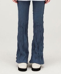 KIRSH SATIN WRINKLE BOOTS CUT DENIM LS ブーツカット パンツ