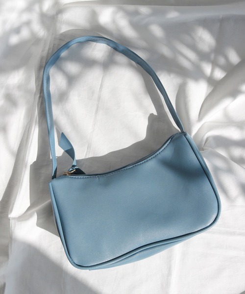 Kotoe（コトエ）の「レディース バッグ ワンハンドル ソフトレザー カラーバッグ（ハンドバッグ・レディース・パープル/ブルー/ホワイト/ブラック/イエロー・FREE）」の6枚目の写真