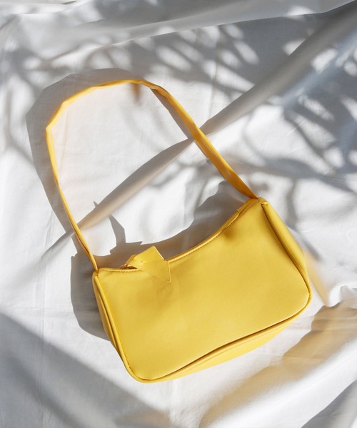 Kotoe（コトエ）の「レディース バッグ ワンハンドル ソフトレザー カラーバッグ（ハンドバッグ・レディース・パープル/ブルー/ホワイト/ブラック/イエロー・FREE）」の16枚目の写真