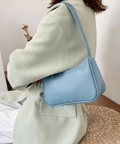 Kotoe（コトエ）の「レディース バッグ ワンハンドル ソフトレザー カラーバッグ（ハンドバッグ・レディース・パープル/ブルー/ホワイト/ブラック/イエロー・FREE）」の21枚目の写真