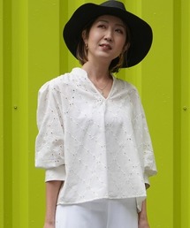 新品未使用バナナリパプリック黒 パフスリーブ シャツ BANANA REPUBLIC ブラウス シャツ FACTORY STORE パフスリーブ