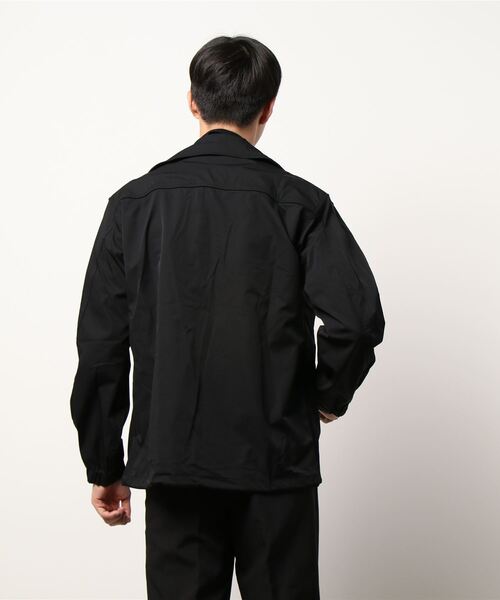 FranCisT_MOR.K.S.(フランシストモークス)の「FranCisT_MOR.K.S./フランシストモークス/Stretch Nylon Hybrid G-JAN + COACH JACKET/MO2831(ブルゾン・メンズ・ブラック・2/3)」の6枚目の写真
