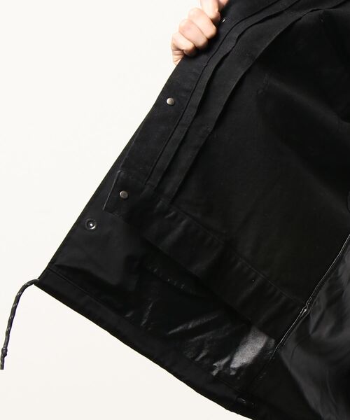 FranCisT_MOR.K.S.(フランシストモークス)の「FranCisT_MOR.K.S./フランシストモークス/Stretch Nylon Hybrid G-JAN + COACH JACKET/MO2831(ブルゾン・メンズ・ブラック・2/3)」の4枚目の写真