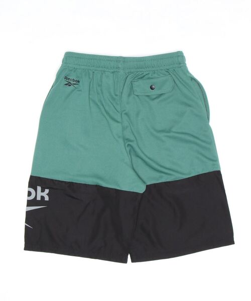 Reebok(リーボック)の「【Reebok:リーボック】キッズロゴ水陸両用パンツ(その他パンツ・キッズ・ブラック/グリーン・130/140/150/160/170)」の3枚目の写真