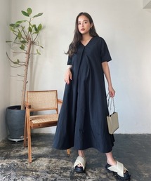 TRUNC | Center Gather Flare OP(ワンピース)