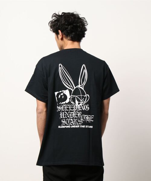 ARCHIVER（アーカイバ）の「【W】【it】【青空カンパニー】PRINT S/S TEE（Tシャツ/カットソー・メンズ・ブラック/ホワイト・LARGE）」の9枚目の写真