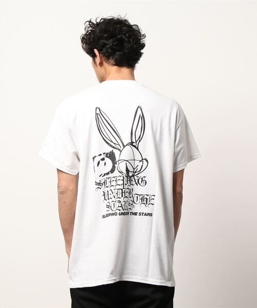 ARCHIVER（アーカイバ）の「【W】【it】【青空カンパニー】PRINT S/S TEE（Tシャツ/カットソー・メンズ・ブラック/ホワイト・LARGE）」の10枚目の写真