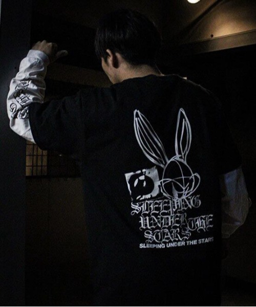 ARCHIVER（アーカイバ）の「【W】【it】【青空カンパニー】PRINT S/S TEE（Tシャツ/カットソー・メンズ・ブラック/ホワイト・LARGE）」の3枚目の写真