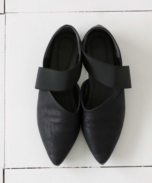 antiqua(アンティカ)の「サイドゴアフラットシューズ(パンプス・レディース・ブラック・LL/S/M/L)」の15枚目の写真