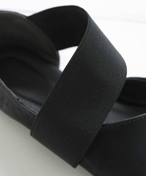 antiqua(アンティカ)の「サイドゴアフラットシューズ(パンプス・レディース・ブラック・LL/S/M/L)」の18枚目の写真