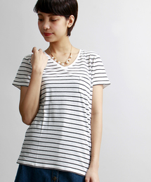 WEGO | ◆WEGO/リネンモダールVネックTシャツ(Tシャツ/カットソー)