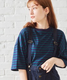 acro | ■2022春夏新作■刺繍入りカラートップス/AC1388(Tシャツ/カットソー)