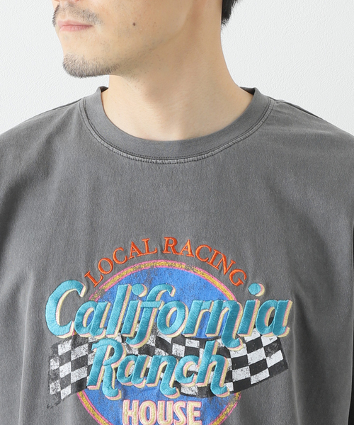 B.C STOCK(ベーセーストック)の「CRH DYED-T-FLAG-(Tシャツ/カットソー・メンズ・ブラック系その他・SMALL/MEDIUM/LARGE)」の6枚目の写真