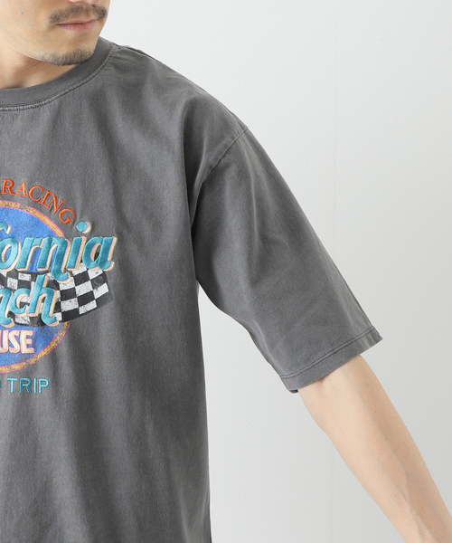 B.C STOCK(ベーセーストック)の「CRH DYED-T-FLAG-(Tシャツ/カットソー・メンズ・ブラック系その他・SMALL/MEDIUM/LARGE)」の8枚目の写真