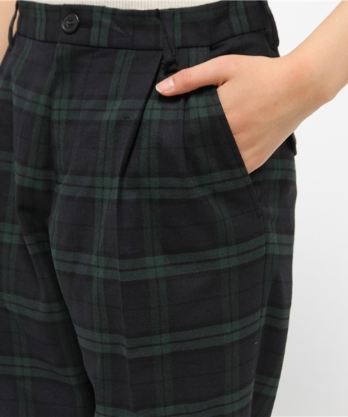 OUTLET（アウトレット）の「【Sheta】チェックパンツ（その他パンツ・レディース・グリーン/ネイビー・FREE）」の8枚目の写真