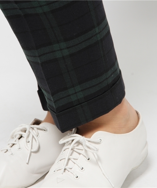 OUTLET（アウトレット）の「【Sheta】チェックパンツ（その他パンツ・レディース・グリーン/ネイビー・FREE）」の9枚目の写真