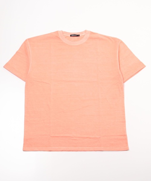 JOKER（ジョーカー）の「ルーズシルエット ピグメント ロールアップ 無地 Tシャツ（Tシャツ/カットソー・メンズ・オレンジ/グリーン/ブルー/ブラック/アイボリー・M/XL/L）」の20枚目の写真