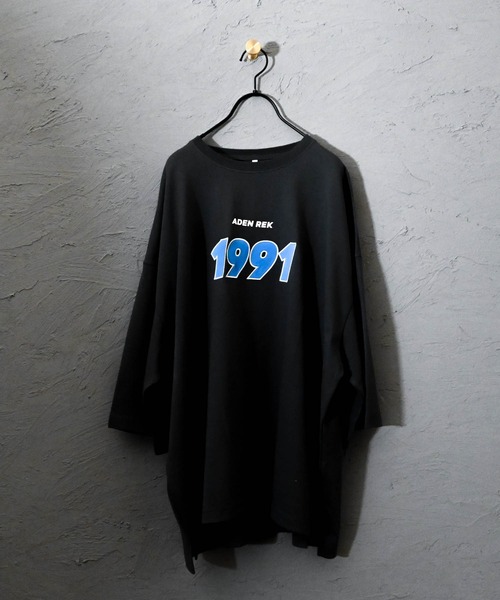 Ritzy（リッツィー）の「10/天竺「1991」BIG TシャツSS（Tシャツ/カットソー・メンズ・ホワイト/レッド/グリーン/チャコール・LARGE/MEDIUM）」の13枚目の写真