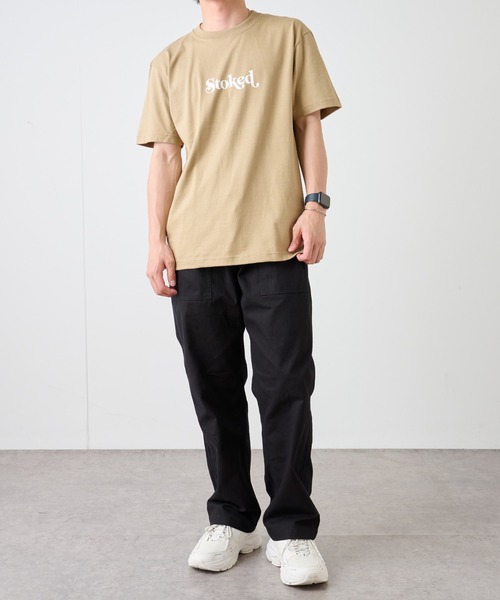 COLONY 2139（コロニートゥーワンスリーナイン）の「メッセージTシャツ / Stocked / ユニセックス（Tシャツ/カットソー・メンズ・ホワイト/パープル/ネイビー/カーキ・MEDIUM/LARGE/X-LARGE）」の10枚目の写真