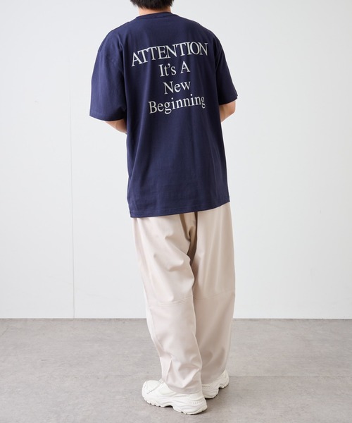 COLONY 2139（コロニートゥーワンスリーナイン）の「メッセージTシャツ / Stocked / ユニセックス（Tシャツ/カットソー・メンズ・ホワイト/パープル/ネイビー/カーキ・MEDIUM/LARGE/X-LARGE）」の18枚目の写真