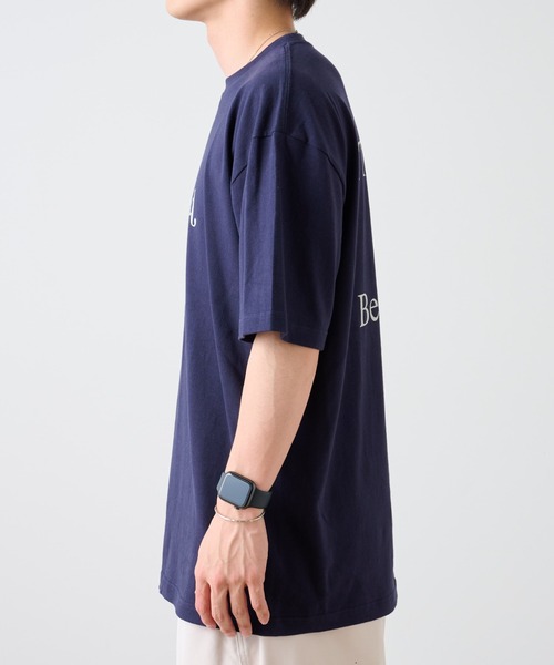 COLONY 2139（コロニートゥーワンスリーナイン）の「メッセージTシャツ / Stocked / ユニセックス（Tシャツ/カットソー・メンズ・ホワイト/パープル/ネイビー/カーキ・MEDIUM/LARGE/X-LARGE）」の12枚目の写真