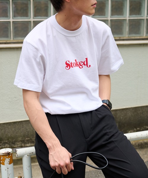 COLONY 2139（コロニートゥーワンスリーナイン）の「メッセージTシャツ / Stocked / ユニセックス（Tシャツ/カットソー・メンズ・ホワイト/パープル/ネイビー/カーキ・MEDIUM/LARGE/X-LARGE）」の21枚目の写真