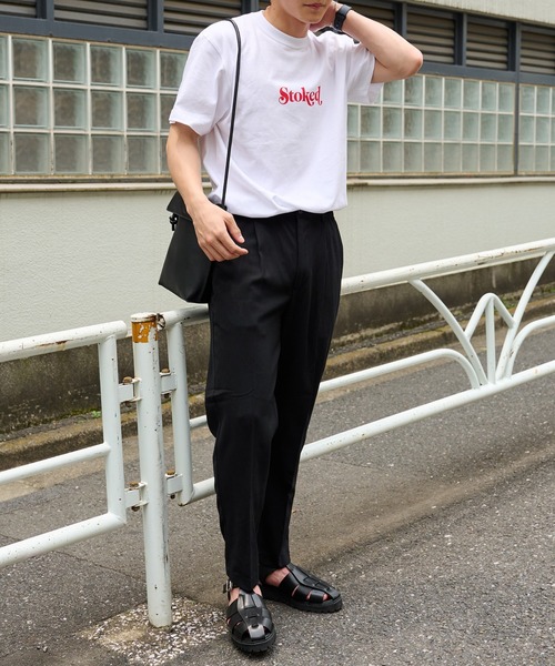 COLONY 2139（コロニートゥーワンスリーナイン）の「メッセージTシャツ / Stocked / ユニセックス（Tシャツ/カットソー・メンズ・ホワイト/パープル/ネイビー/カーキ・MEDIUM/LARGE/X-LARGE）」の16枚目の写真