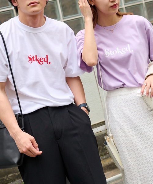COLONY 2139（コロニートゥーワンスリーナイン）の「メッセージTシャツ / Stocked / ユニセックス（Tシャツ/カットソー・メンズ・ホワイト/パープル/ネイビー/カーキ・MEDIUM/LARGE/X-LARGE）」の20枚目の写真